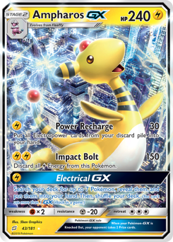 Ampharos GX card art