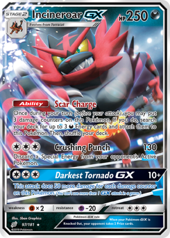 Incineroar GX — SM - Team Up