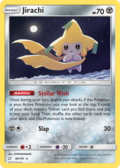 Jirachi card art