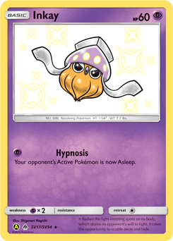 Inkay — Hidden Fates: Shiny Vault