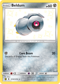 Beldum — Hidden Fates: Shiny Vault