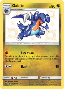 Gabite — Hidden Fates: Shiny Vault