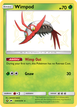 Wimpod — Hidden Fates: Shiny Vault