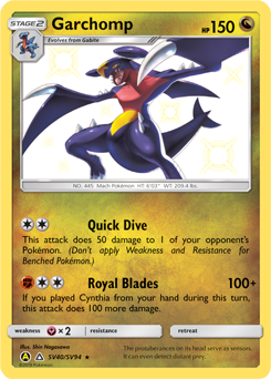 Garchomp card art