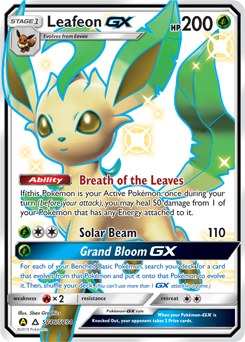 Leafeon GX — Hidden Fates: Shiny Vault