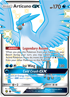 Articuno GX — Hidden Fates: Shiny Vault