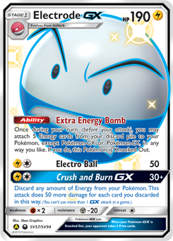 Electrode GX — Hidden Fates: Shiny Vault