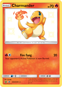 Charmander — Hidden Fates: Shiny Vault