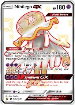 Nihilego GX — Hidden Fates: Shiny Vault