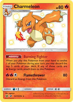 Charmeleon card art