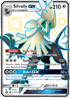 Silvally GX card art