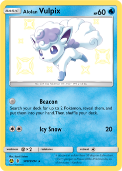 Alolan Vulpix — Hidden Fates: Shiny Vault