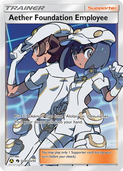 Aether Foundation Employee card art