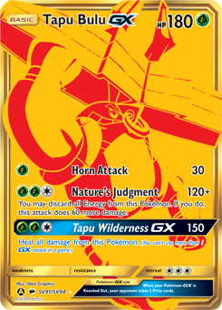 Tapu Bulu GX — Hidden Fates: Shiny Vault