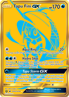 Tapu Fini GX card art