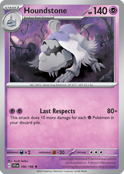 Houndstone — SV01: Scarlet & Violet Base Set