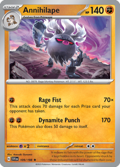 Annihilape — SV01: Scarlet & Violet Base Set