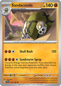 Sandaconda — SV01: Scarlet & Violet Base Set