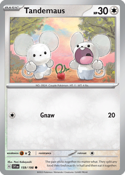 Tandemaus - 159/198 — SV01: Scarlet & Violet Base Set