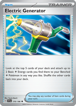 Electric Generator — SV01: Scarlet & Violet Base Set