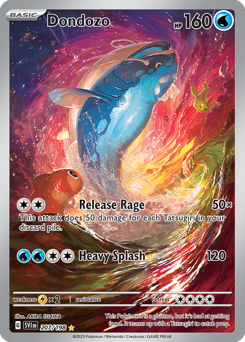 Dondozo - 207/198 card art