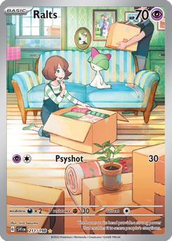 Ralts - 211/198 card art