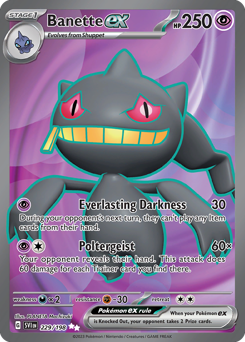 Banette ex - 229/198 — SV01: Scarlet & Violet Base Set