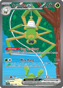 Spidops ex - 243/198 card art