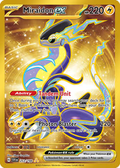 Miraidon ex - 253/198 card art