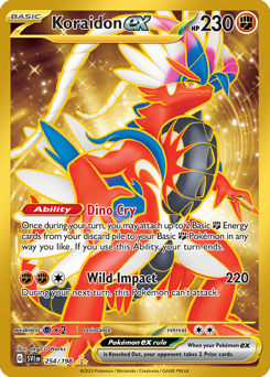 Koraidon ex - 254/198 card art