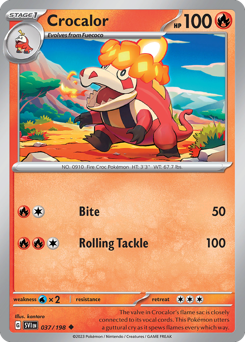 Crocalor — SV01: Scarlet & Violet Base Set