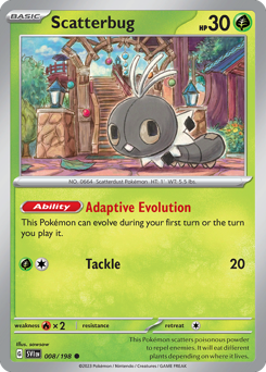 Scatterbug — SV01: Scarlet & Violet Base Set
