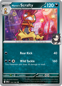 Marnie's Scrafty — SV10: Destined Rivals