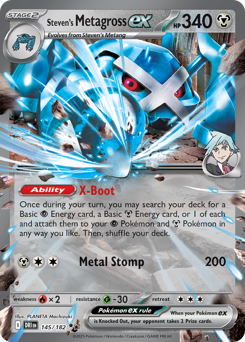 Steven's Metagross ex — SV10: Destined Rivals