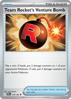 Team Rocket's Venture Bomb — SV10: Destined Rivals