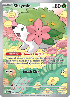 Shaymin - 185/182 card art