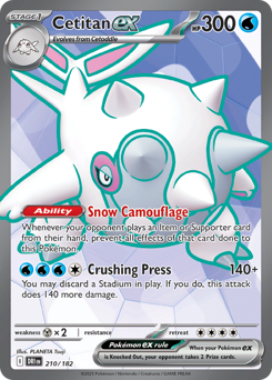 Cetitan ex - 210/182 — SV10: Destined Rivals