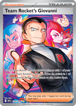 Team Rocket's Giovanni - 238/182 — SV10: Destined Rivals