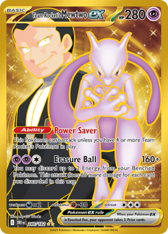 Team Rocket's Mewtwo ex - 240/182 — SV10: Destined Rivals