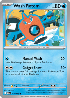 Wash Rotom — SV10: Destined Rivals