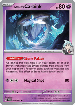 Steven's Carbink — SV10: Destined Rivals