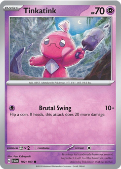 Tinkatink - 102/193 — SV02: Paldea Evolved