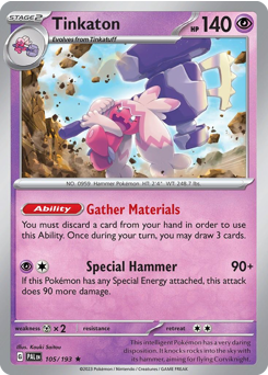 Tinkaton — SV02: Paldea Evolved