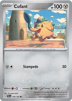 Cufant — SV02: Paldea Evolved