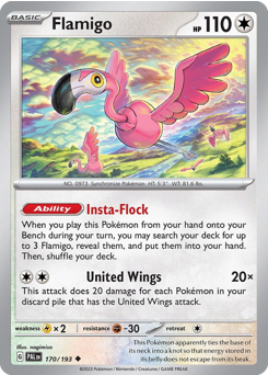 Flamigo — SV02: Paldea Evolved