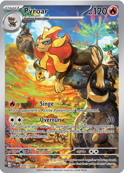 Pyroar - 200/193 card art
