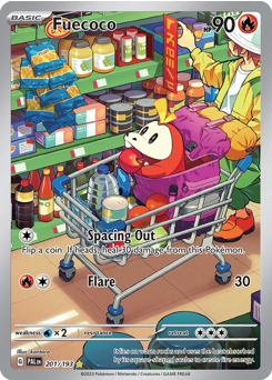 Fuecoco - 201/193 card art