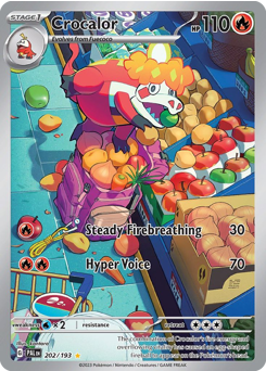Crocalor - 202/193 card art