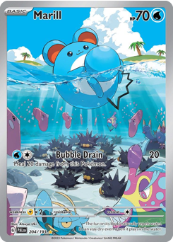 Marill - 204/193 card art