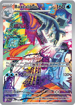 Baxcalibur - 210/193 card art